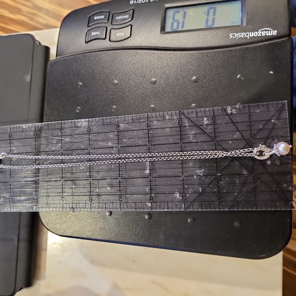 Judith Ripka Jewelry - Judith Ripka Sterling Silver 925 Chain with Pearl Pendant Necklace